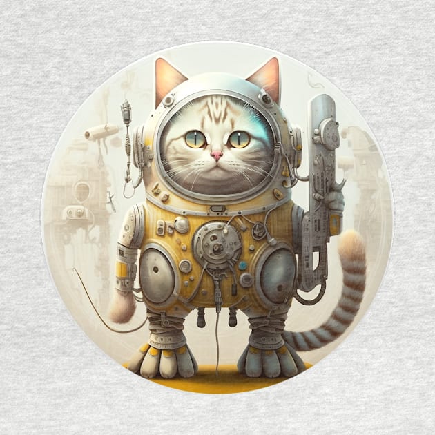 Lies And Damn Lies About CAT IN ROBOT SUIT, IN SPACE by HappysSpace